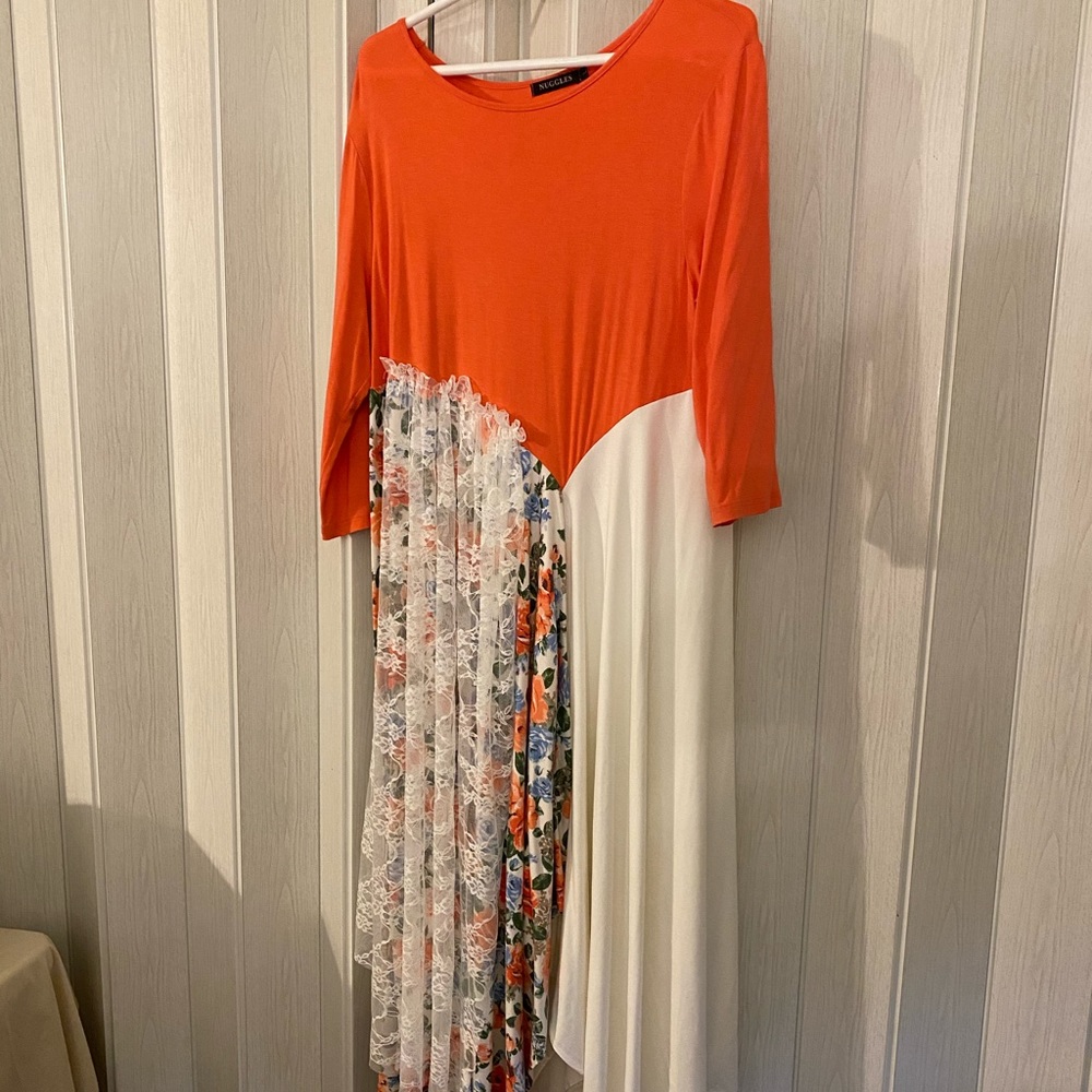 Custom made dress.